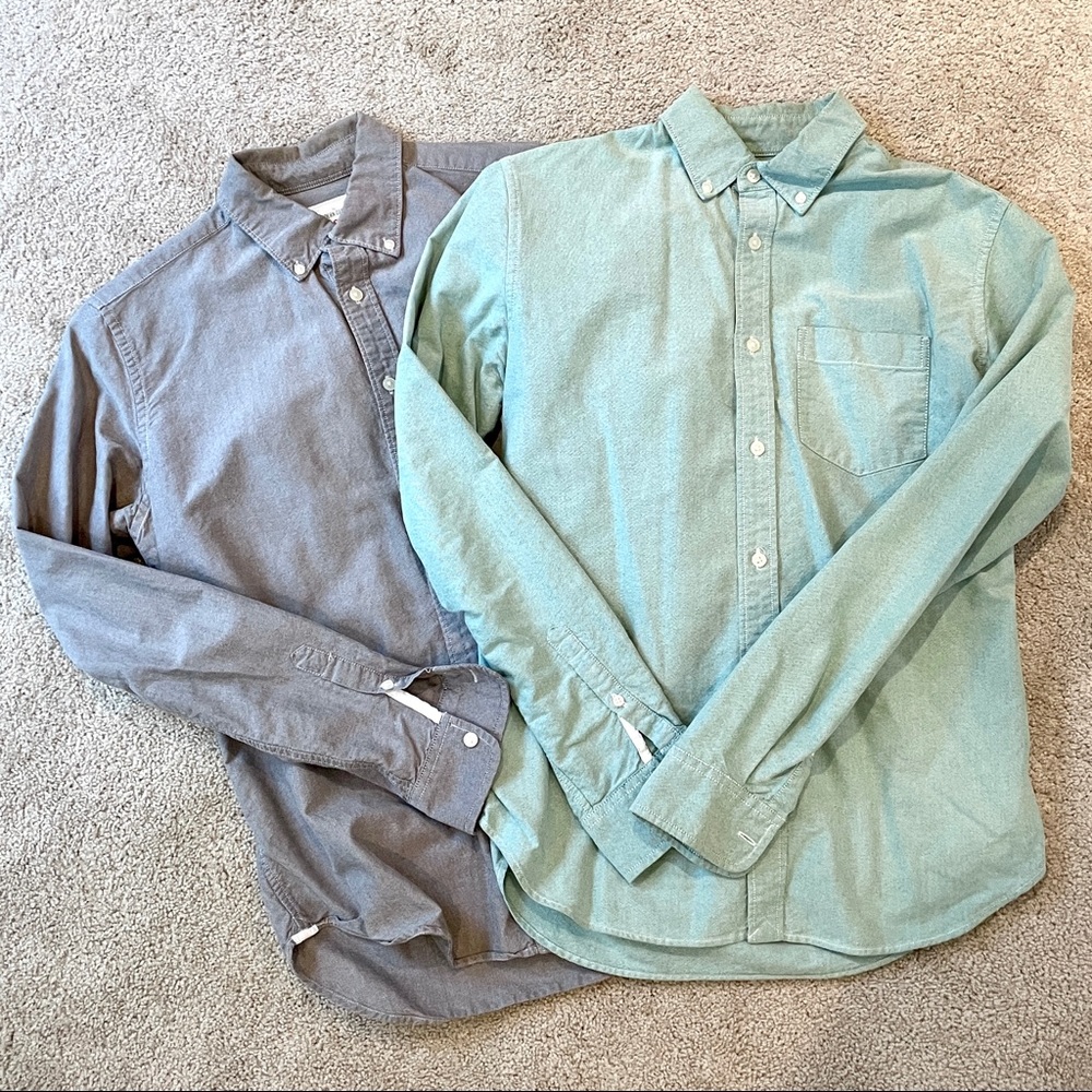 2 Gap The Modern Oxford Button Downs